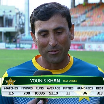 Younis became the first Pakistani cricketer  to score 10000 runs